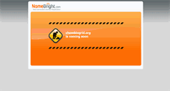 Desktop Screenshot of chembiogrid.org
